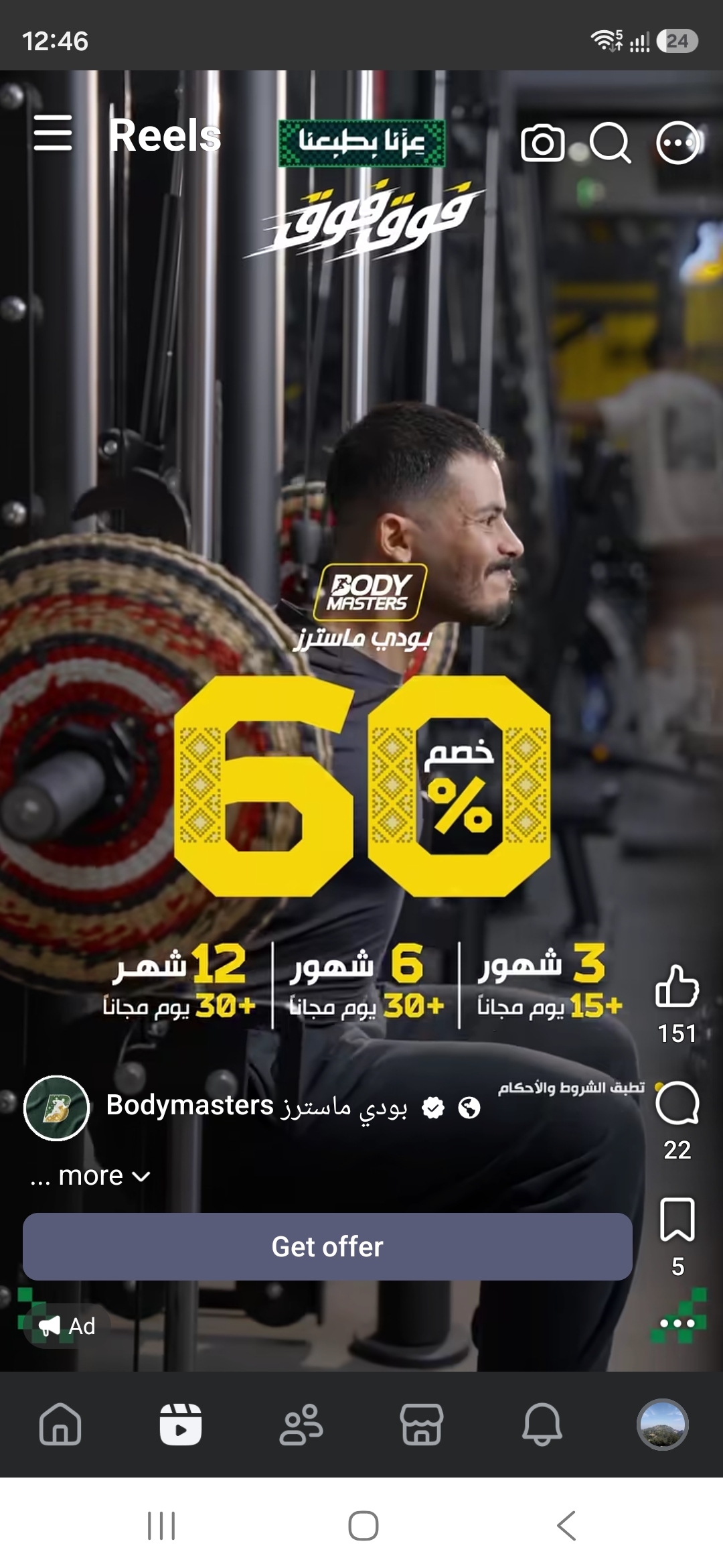 Body Masters SND 2026 Campaign Meta Ads Screenshot